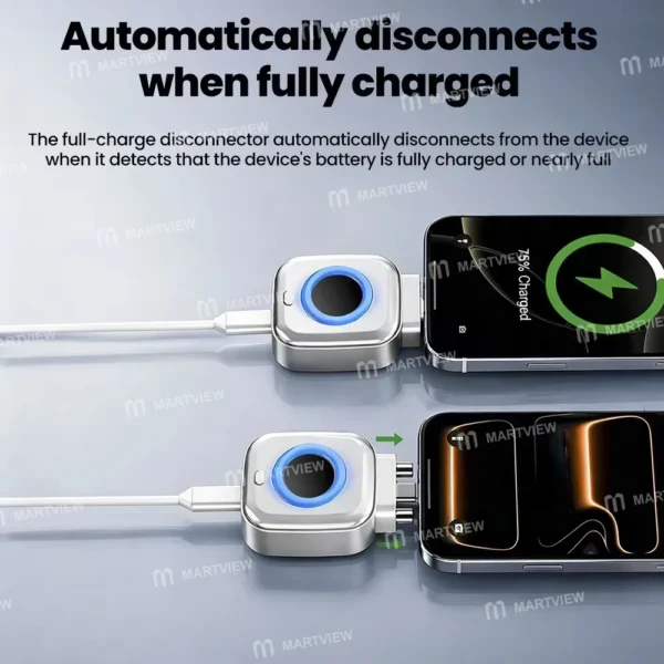 Type-C Auto Power Cutoff Charge Separator Protector Supports Up to 140W Charging - Image 4