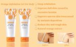 Orange Exfoliating Gel For Face And Body Skin – Natural Peeling Scrub - Image 5