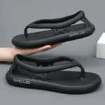 Unisex Comfort Walking Flip Flops Bazuo Slides Sandals