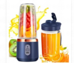 6 Blate Rechargeable Portable Electric Fruit Juicer - Smoothie Maker- Blender Machine - Image 3