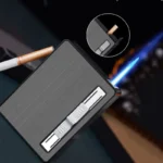 Box Lighter Holder Case Portable Smoking Gadgets-Cigarette Lighter
