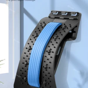 Magnetotherapy Multi-Level Adjustable Back Massager Stretcher Waist Neck Fitness Lumbar Cervical Spine Support Pain Relief