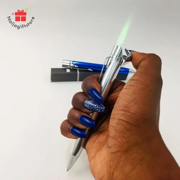 New hot-selling inflatable windproof lighter and creative ball-point pen - Image 1
