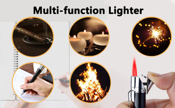 New hot-selling inflatable windproof lighter and creative ball-point pen - Image 4