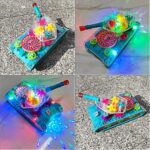 Tipmant Electric Tank Toy Electronic Vehicle Car Auto Driving, Transparent Gears, Music, Luminous Lights, Baby Toddler Kids Birthday Gifts - Image 4