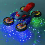 Motorbike Toy 360° transformer with Music & LED Light - Image 2