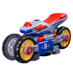 Motorbike Toy 360° transformer with Music & LED Light - Image 3