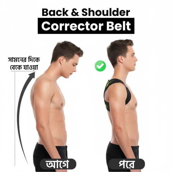 ব্যাক & শোল্ডার কারেক্টর বেল্ট - Image 2