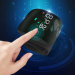 Automatic Rechargeable Digital Touch Screen Wrist type Blood-Pressure Machine/ BP Machine - Image 2