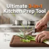 3-in-1 Scallion Shredder & Peeler Kitchen Tool - Image 2