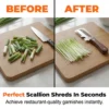 3-in-1 Scallion Shredder & Peeler Kitchen Tool - Image 3