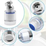 PCTC Bathroom Sink Filter, Bathroom Faucet Filter (2 Pack) | 360 Degree Rotating Faucet Filter Purifier Kitchen Faucet, Fluorine, Heavy Metals and Hard Water from Kitchens and bathrooms - Image 6