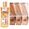 Turmeric Super Oil 200ml | Anti-Dark Spots & Anti-Aging Body Repair Essential Oil with Wheat Germ & Sweet Almond Oil - Image 4