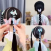 8 Pcs Butterfly Telephone Wire Hair Bands for Kids Girls Colorful Butterfly Spiral Hair Ties Phone Cord for Kids Butterfly Braided Ponytail Hair Bands Faquan-8 (8 PCS Butterfly) - Image 9