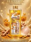 Turmeric Super Oil 200ml | Anti-Dark Spots & Anti-Aging Body Repair Essential Oil with Wheat Germ & Sweet Almond Oil - Image 6