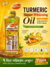 Turmeric Super Oil 200ml | Anti-Dark Spots & Anti-Aging Body Repair Essential Oil with Wheat Germ & Sweet Almond Oil - Image 7